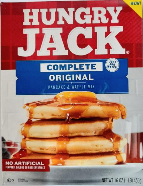 HUNGRY JACK Complete  'Original' Pancake & Waffle Mix Backmischung 453 gr